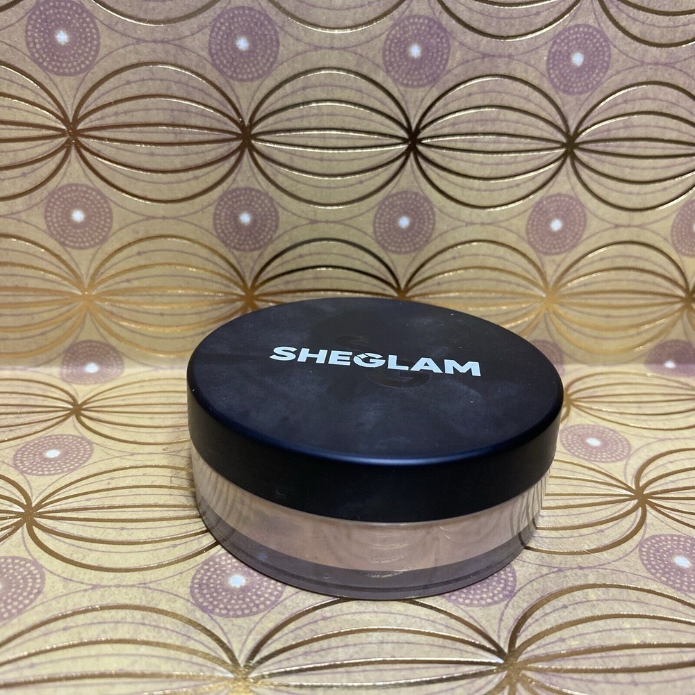 SheGlam Baked Glow Setting Powder Light Brown‎ .19oz Loose Powder